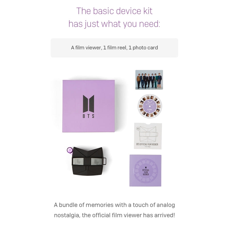 BTS - Official Film Viewer Device Kit