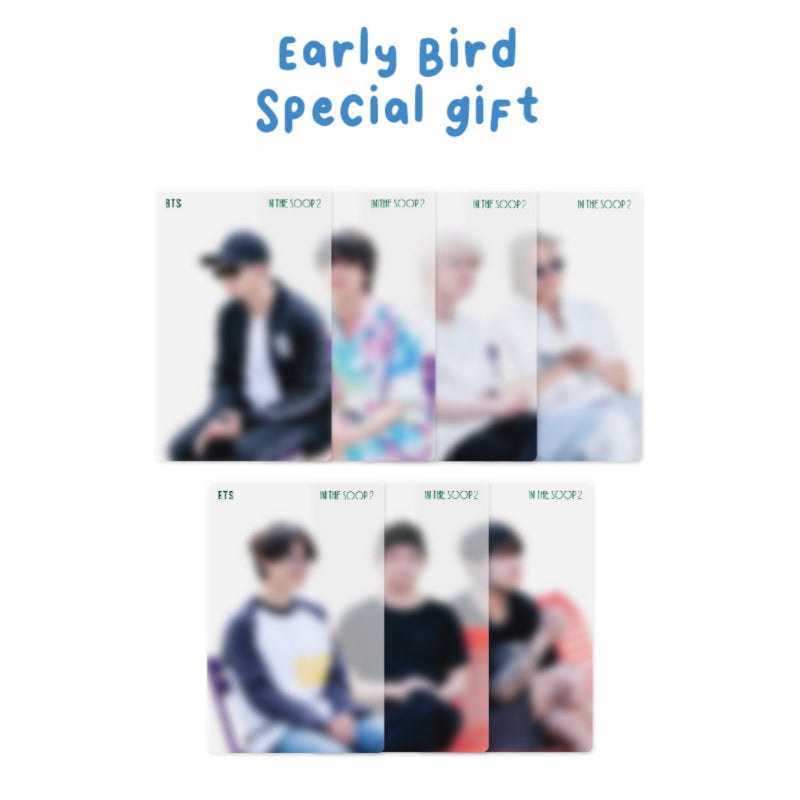 BTS IN THE SOOP VER. SEASON2 GIFT EARLY BIRD PHOTOCARD Official
