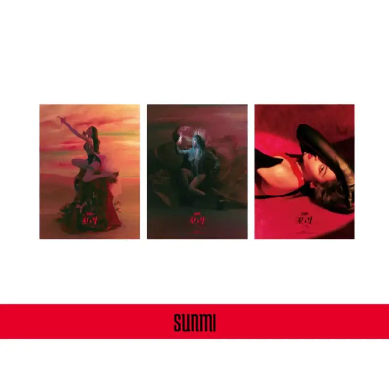 Sunmi - TAIL - Mini Poster Set