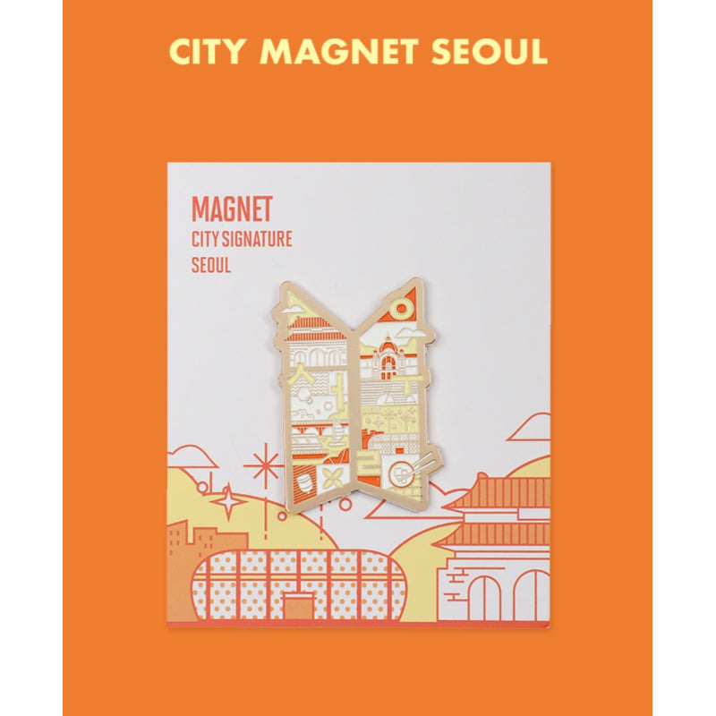 BTS - City Edition Seoul -  Magnet