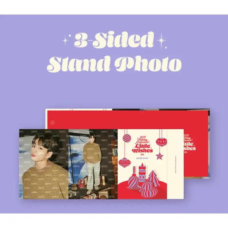 BTS - Little Wishes - 3-sided Stand Photo - BTS - Accesories - Harumio