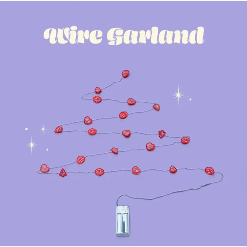 BTS - Little Wishes - Wire Garland - BTS - Accesories - Harumio