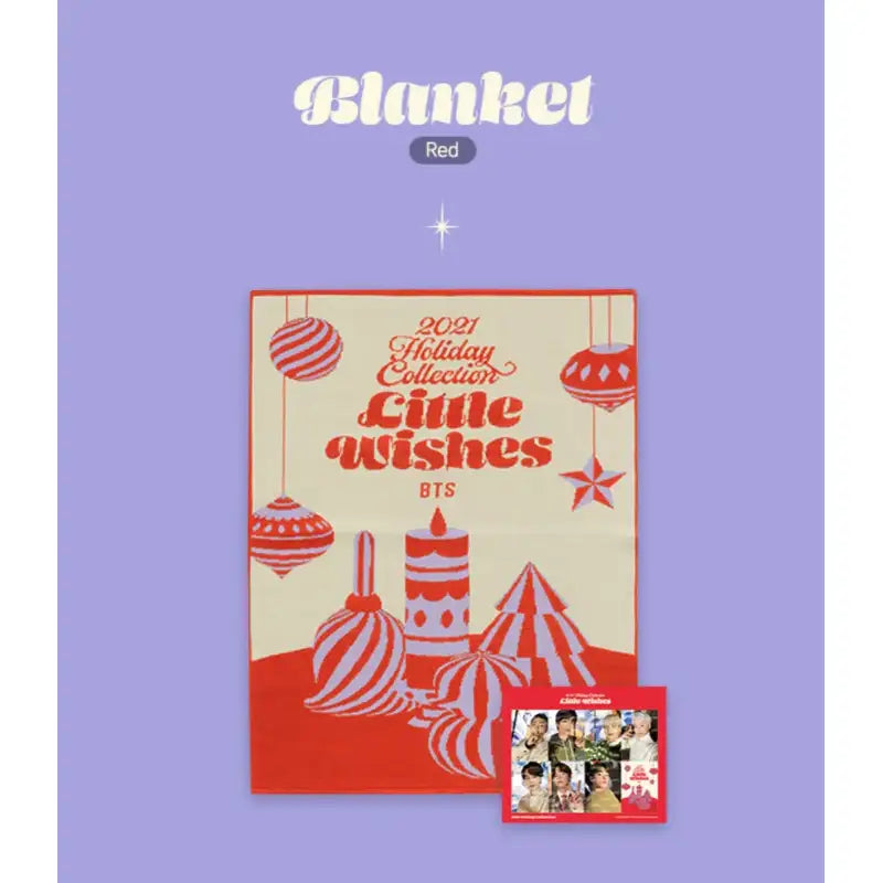 BTS - Little Wishes - Blanket - BTS - Accesories - Harumio