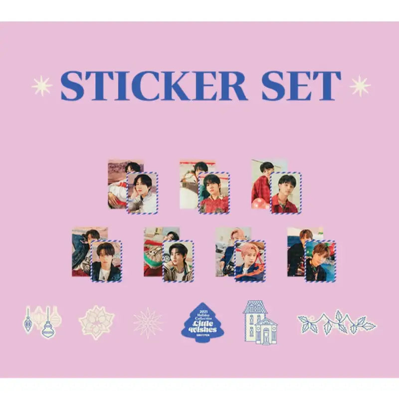 ENHYPEN - Little Wishes - Sticker Set - ENHYPEN - Accessories, Stationery - Harumio