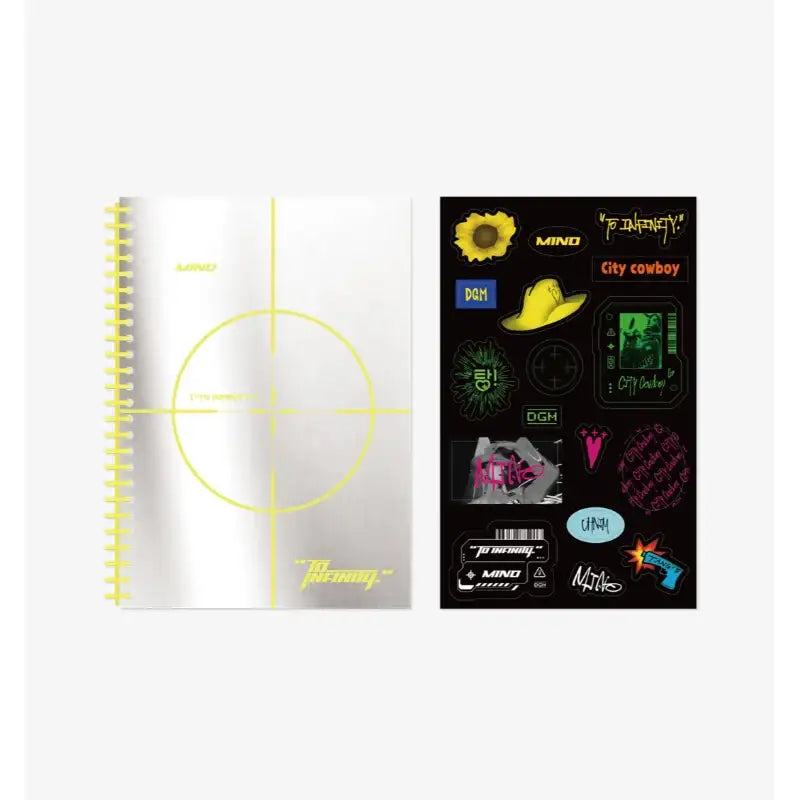 Mino - To Infinity - Scrap Book + Sticker - Mino - Merchandise - Harumio
