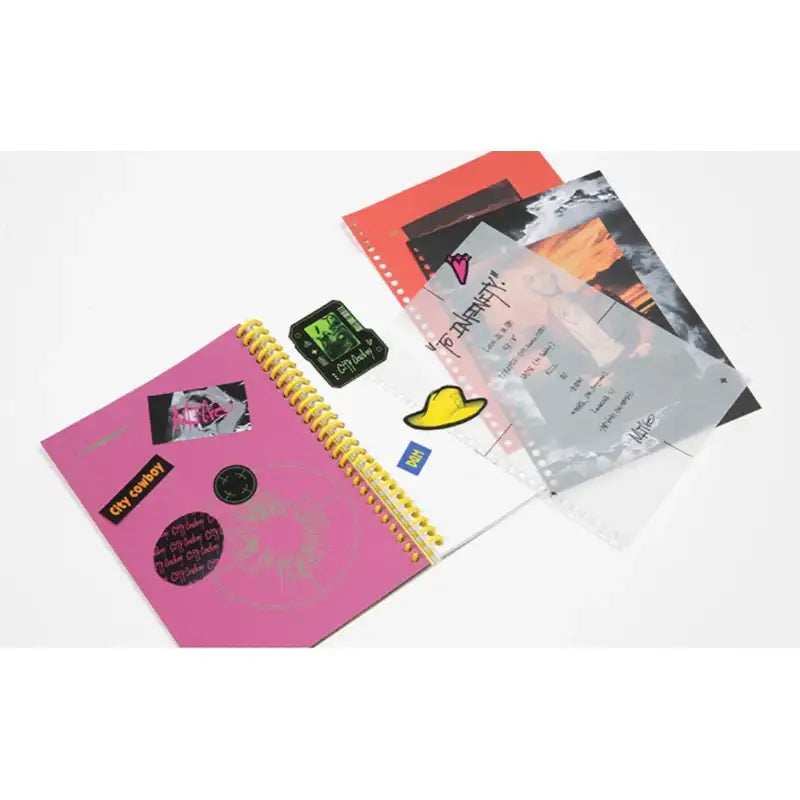 Mino - To Infinity - Scrap Book + Sticker - Mino - Merchandise - Harumio