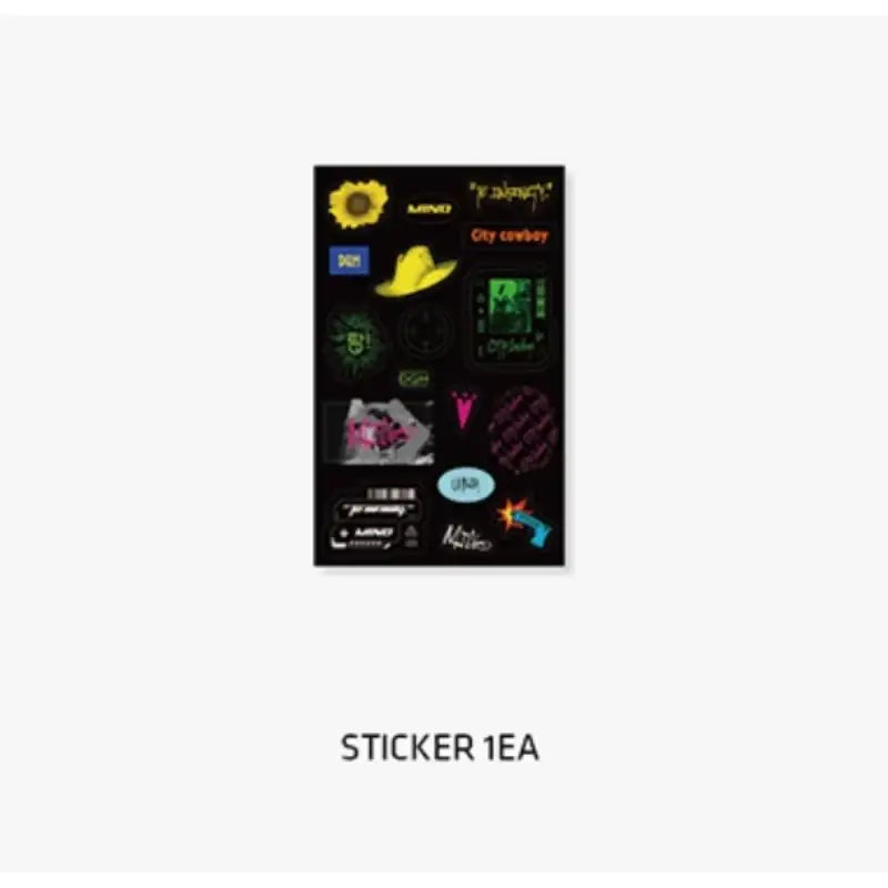 Mino - To Infinity - Scrap Book + Sticker - Mino - Merchandise - Harumio