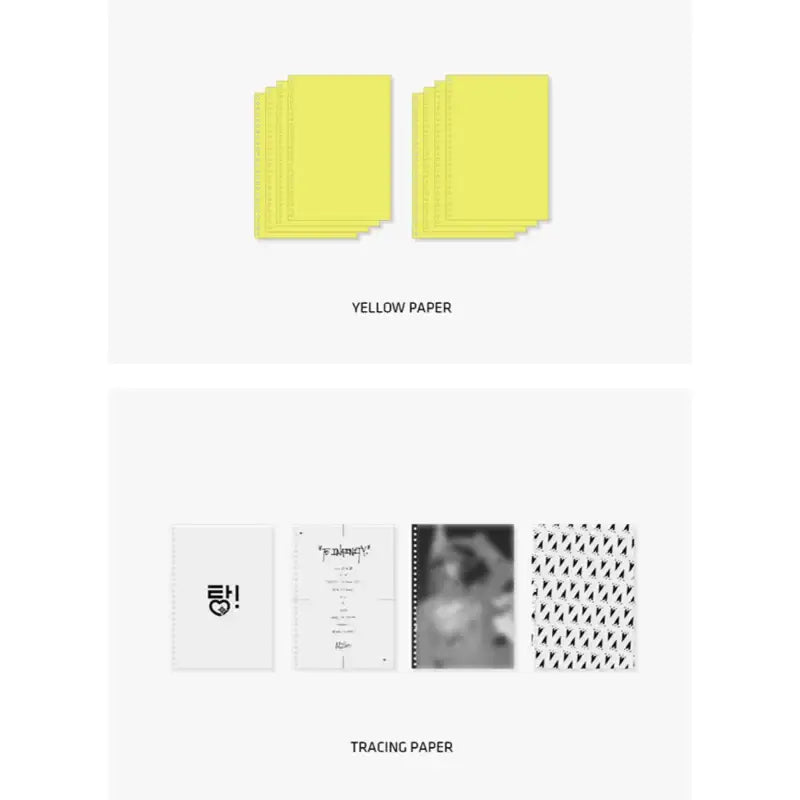 Mino - To Infinity - Scrap Book + Sticker - Mino - Merchandise - Harumio
