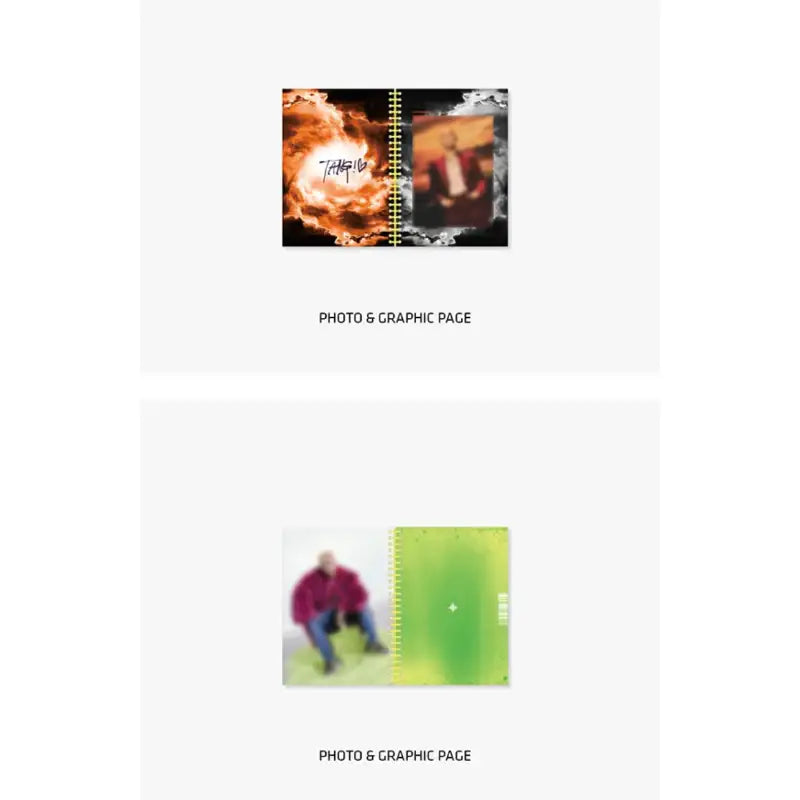 Mino - To Infinity - Scrap Book + Sticker - Mino - Merchandise - Harumio