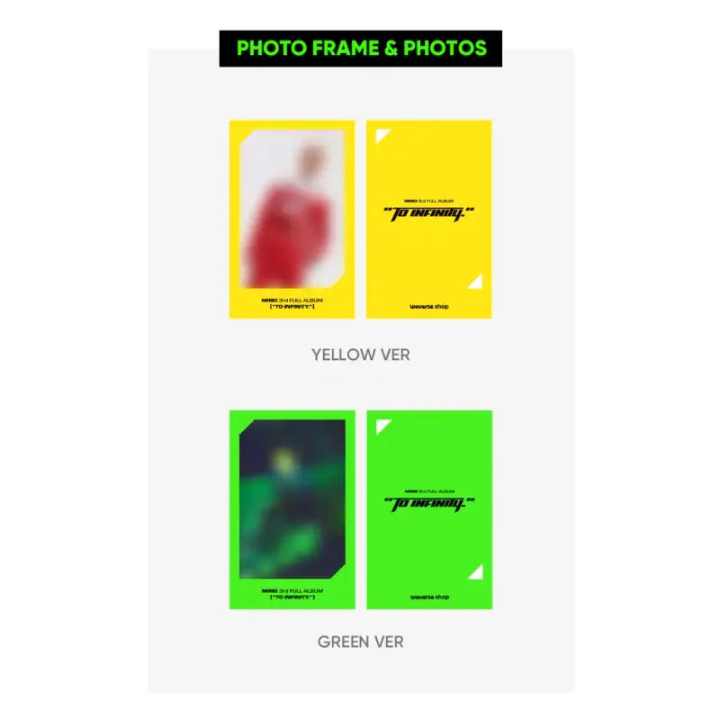 Mino - 3rd Full Album - To Infinity - Mino - Album - Harumio