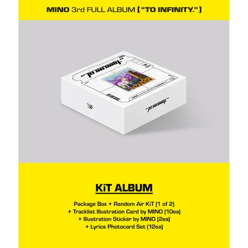 Mino - 3rd Full Album - To Infinity - Mino - Album - Harumio