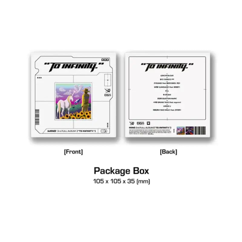 Mino - 3rd Full Album - To Infinity - Mino - Album - Harumio
