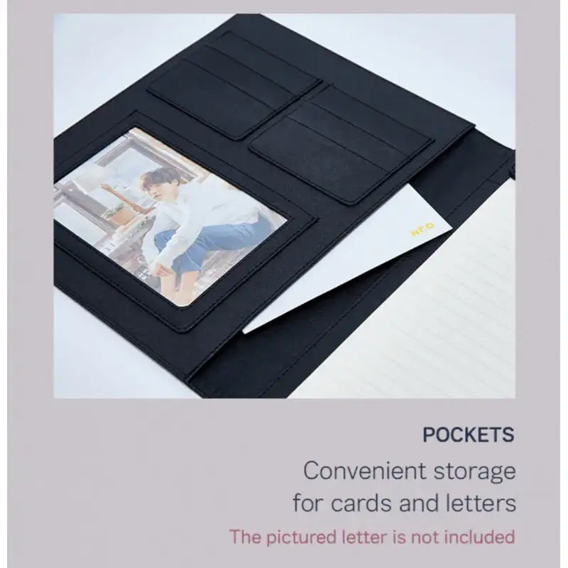 BTS - Artist-made Collection - Suga Black Note and Cover Set - BTS - Accessories - Harumio