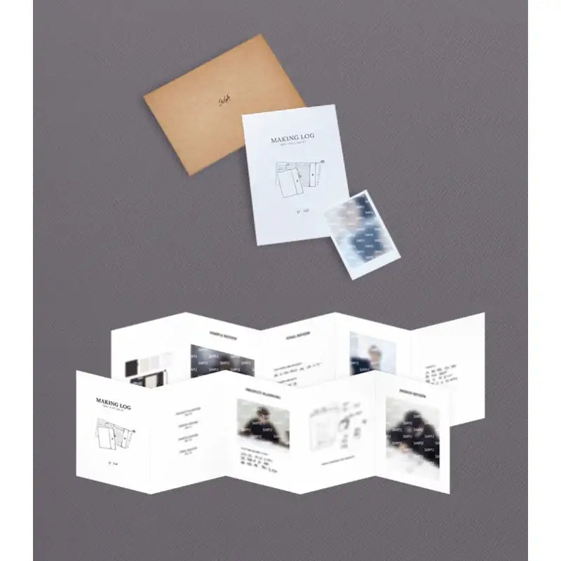 BTS - Artist-made Collection - Suga Black Note and Cover Set - BTS - Accessories - Harumio