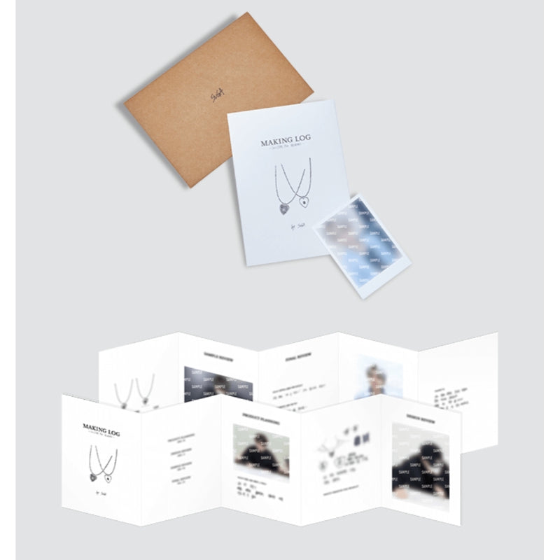 BTS - Artist-made Collection - Suga Guitar Pick Necklace