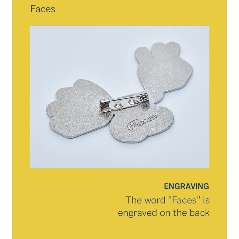 BTS - Artist-made Collection - V Brooch Set - Faces – Harumio