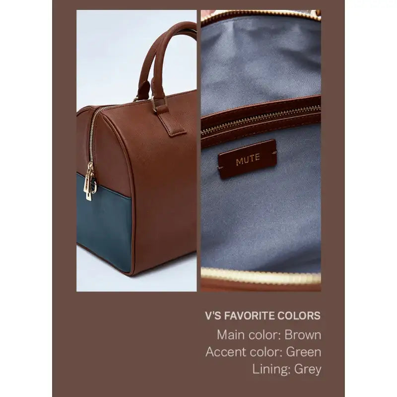BTS - Artist-made Collection - V Mute Boston Bag - BTS - Handbags - Harumio