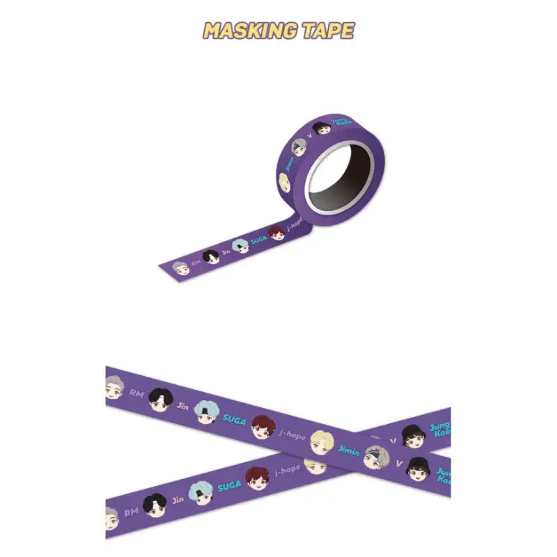 BTS - TinyTAN - Masking Tape - BTS - Accessories - Harumio