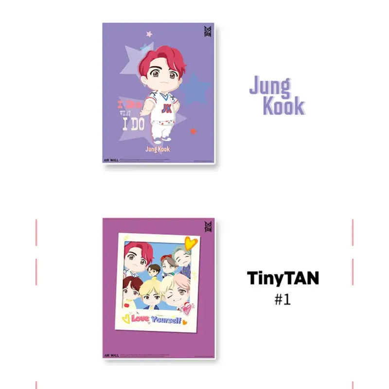 BTS - TinyTAN - Air Purifying and Deodorising Poster - BTS TinyTAN - Posters - Harumio