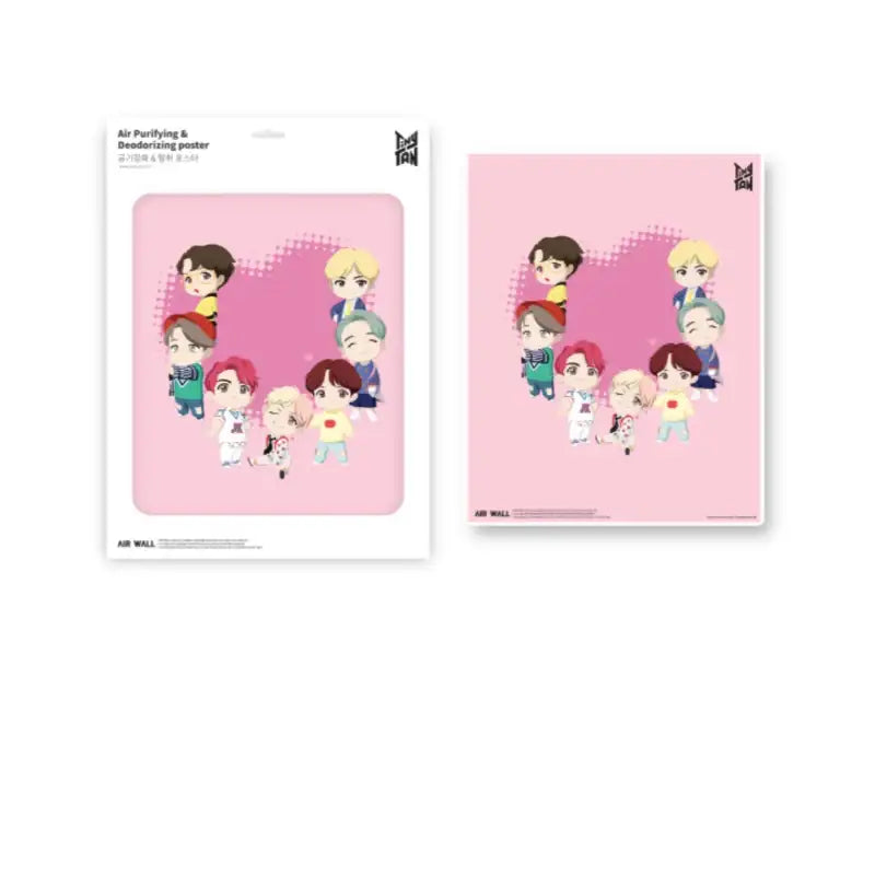 BTS - TinyTAN - Air Purifying and Deodorising Poster - BTS TinyTAN - Posters - Harumio