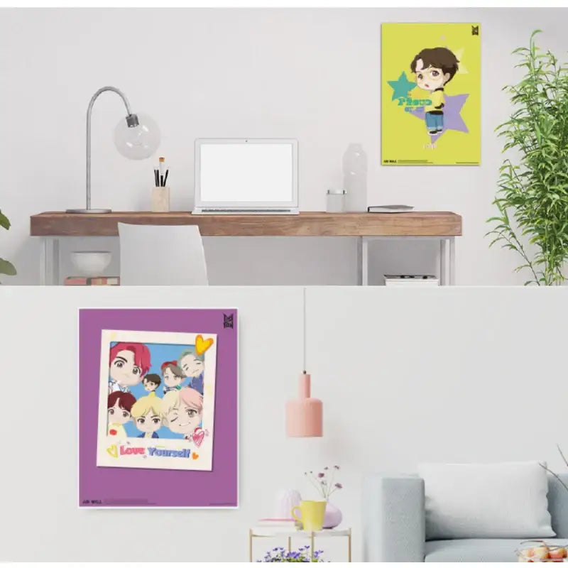 BTS - TinyTAN - Air Purifying and Deodorising Poster - BTS TinyTAN - Posters - Harumio