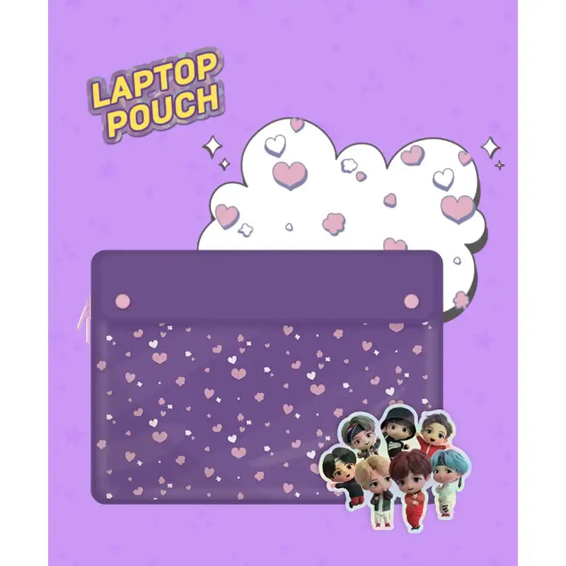 BTS - TinyTAN - Laptop Pouch 13in - BTS - Laptop Pouch - Harumio