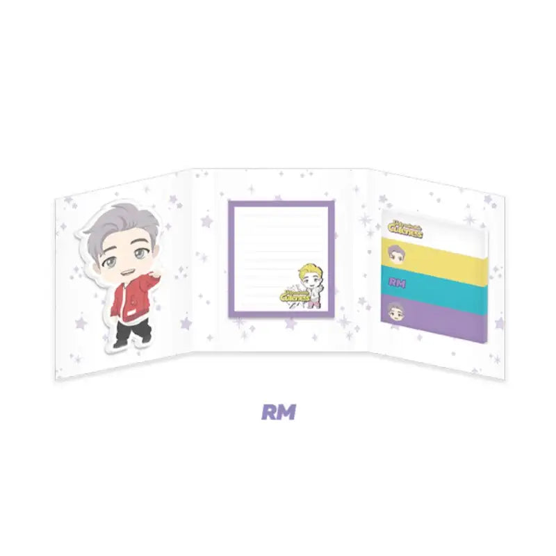 BTS - TinyTAN - Sticky Note - BTS TinyTAN - Stationary - Harumio