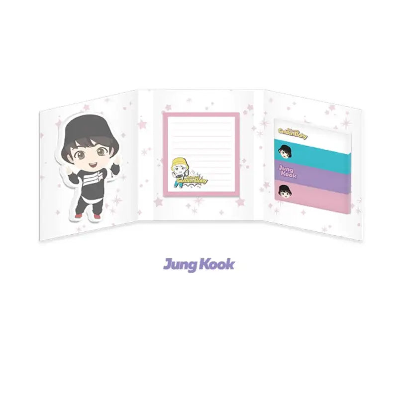 BTS - TinyTAN - Sticky Note - BTS TinyTAN - Stationary - Harumio