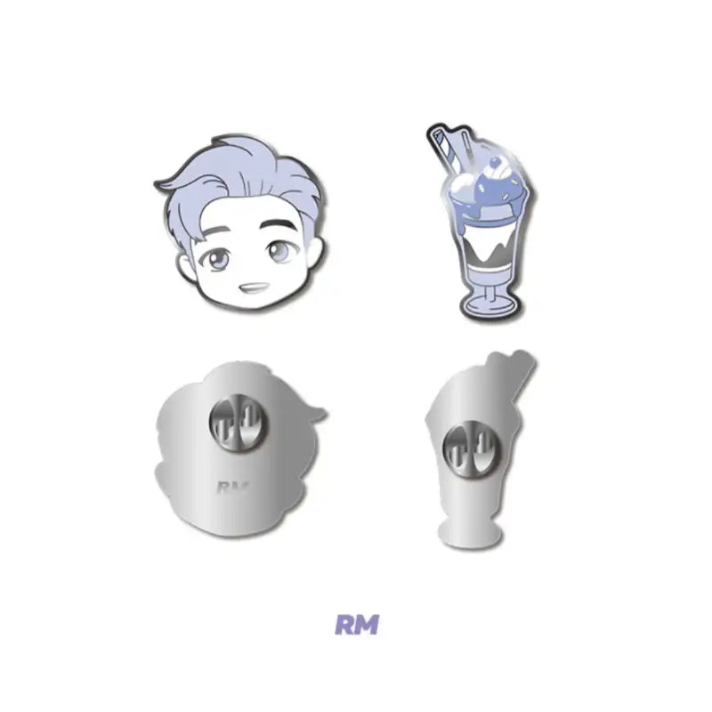 BTS - TinyTAN - Sweet Time Badge - BTS TinyTAN - Accessories - Harumio