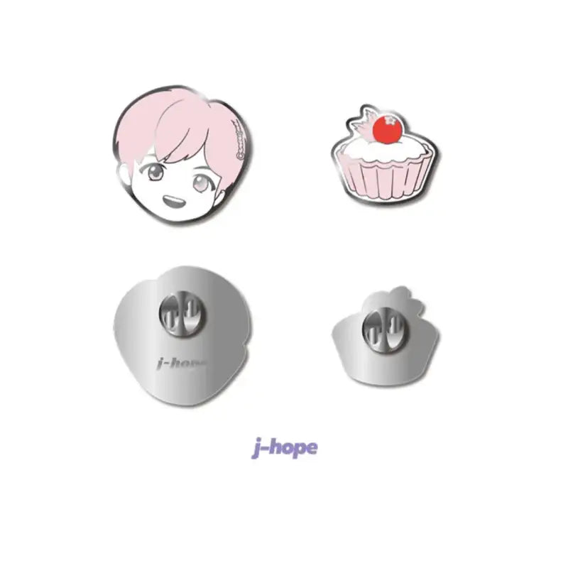 BTS - TinyTAN - Sweet Time Badge - BTS TinyTAN - Accessories - Harumio