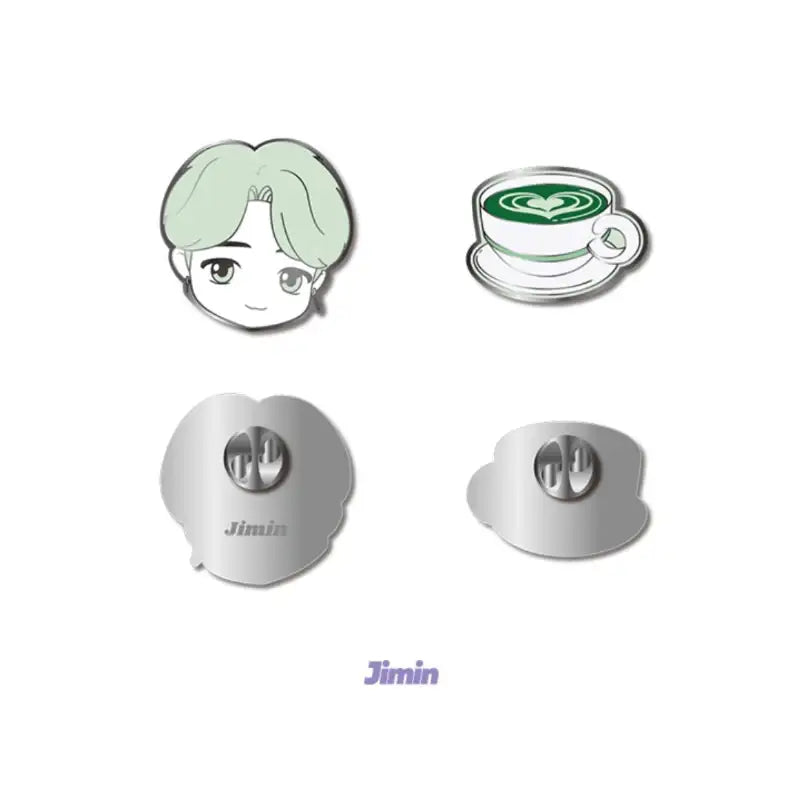 BTS - TinyTAN - Sweet Time Badge - BTS TinyTAN - Accessories - Harumio