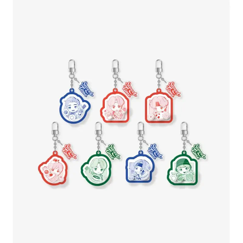 BTS - TinyTAN - Sweet Time Keyring - BTS - Keyring - Harumio