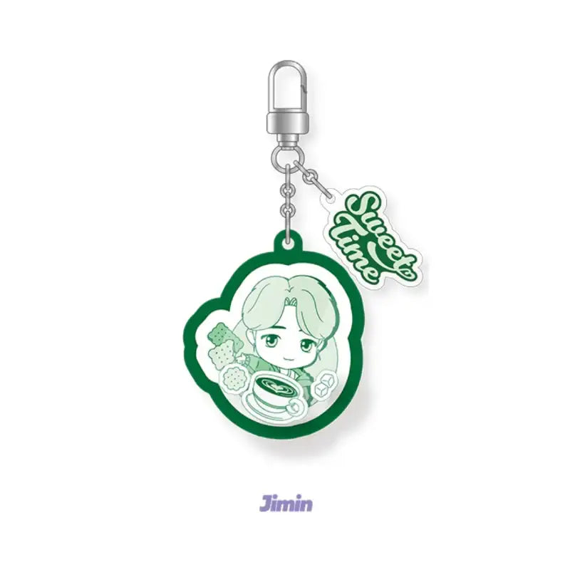 BTS - TinyTAN - Sweet Time Keyring - BTS - Keyring - Harumio