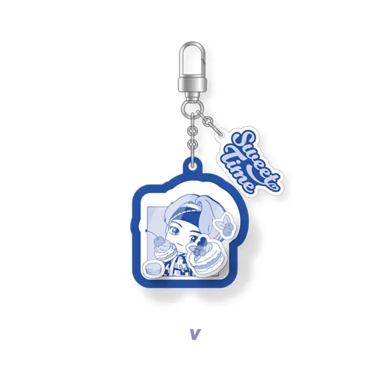 BTS - TinyTAN - Sweet Time Keyring - BTS - Keyring - Harumio