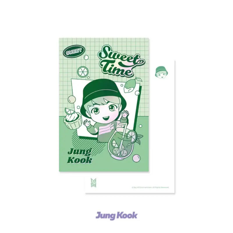 BTS - TinyTan - Postcard Set Sweet Time - BTS - Accesories - Harumio