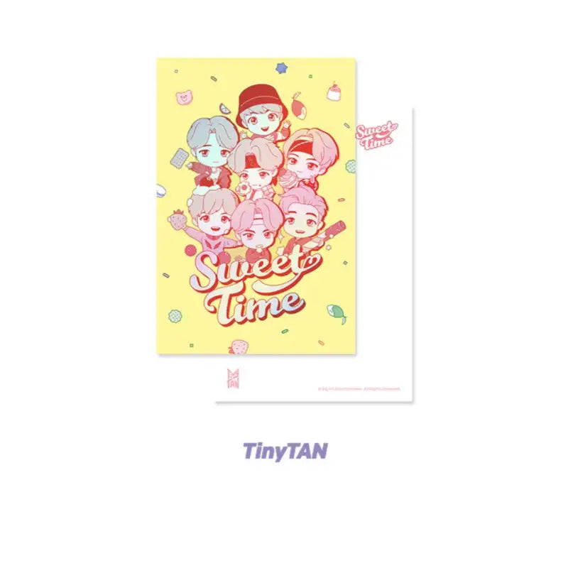 BTS - TinyTan - Postcard Set Sweet Time - BTS - Accesories - Harumio