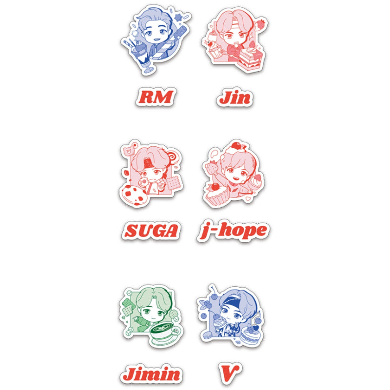 BTS - TinyTan - Sweet Time Removable Sticker