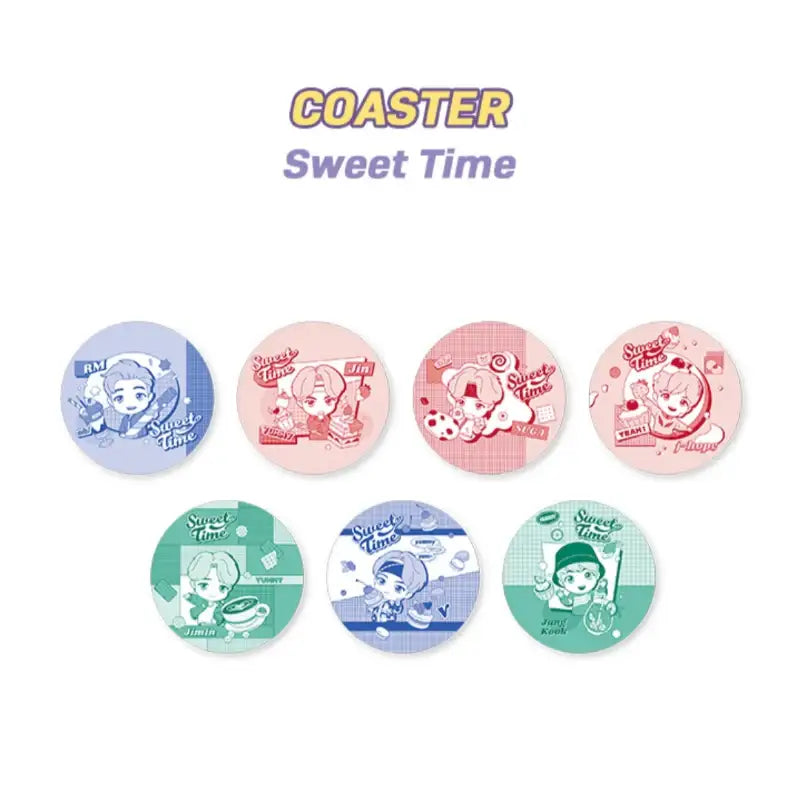 BTS - TinyTAN - Sweet Time Coaster - BTS - Home & Living - Harumio
