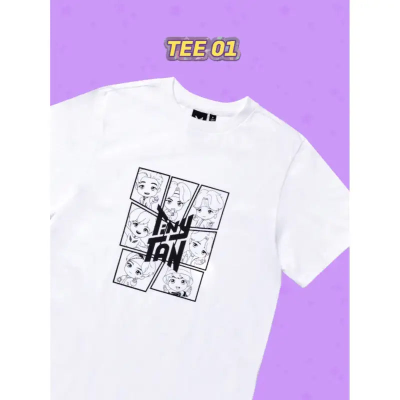 BTS - TinyTAN - Tee 01 - BTS - Clothing - Harumio