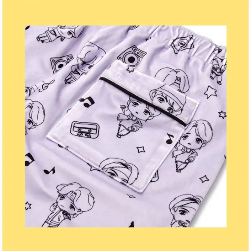 BTS - TinyTAN - Pajama Set 01 - BTS TinyTAN - Clothing - Harumio