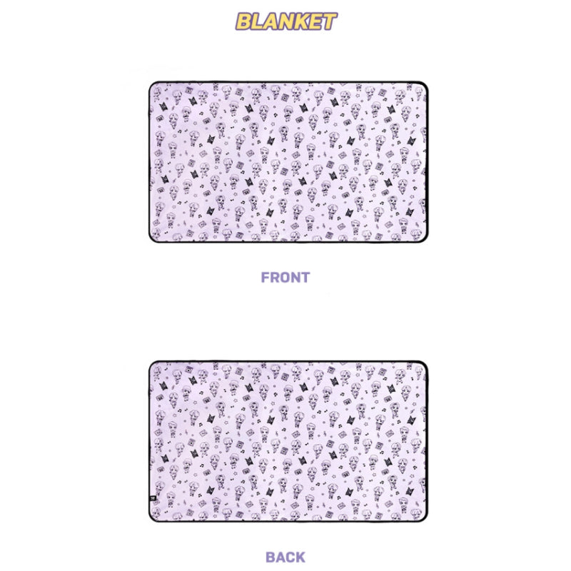 BTS - TinyTan - Character Blanket