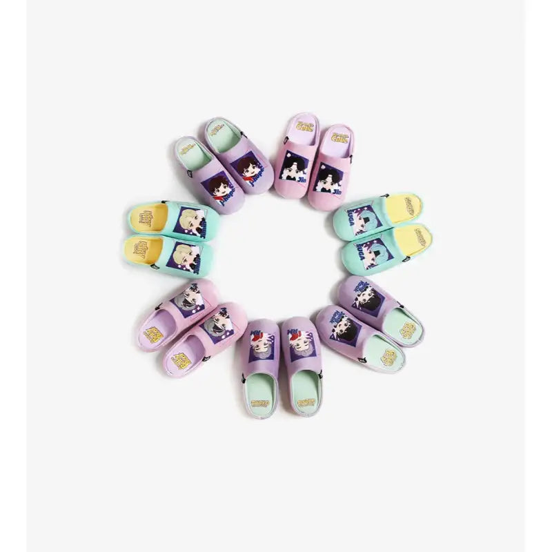BTS - TinyTAN - Room Shoes - BTS - Shoes - Harumio