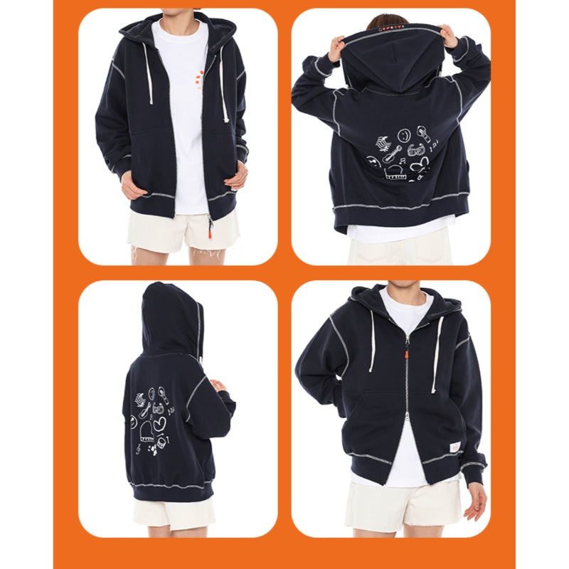 BTS - Permission To Dance - Zip-up Hoodie