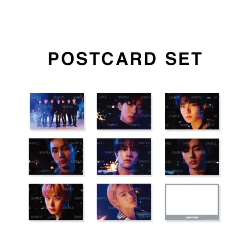 ENHYPEN - Dimension:Light - Postcard Set - ENHYPEN - Accesories - Harumio