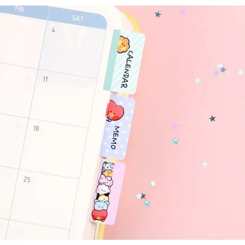 Monopoly x BT21 - Minini Label Sticker - Monopoly - Accessories - Harumio