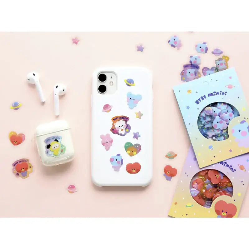 Monopoly x BT21 - Minini Flake Sticker - Monopoly - Stationery - Harumio