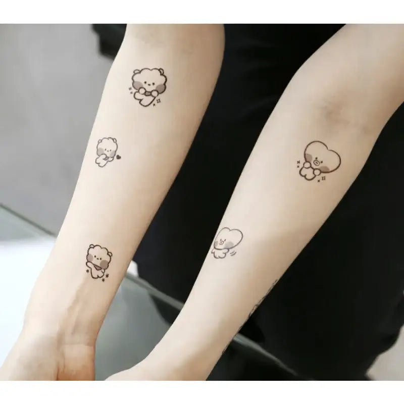 Monopoly x BT21 - Minini Tattoo Sticker - Monopoly - Accessories - Harumio