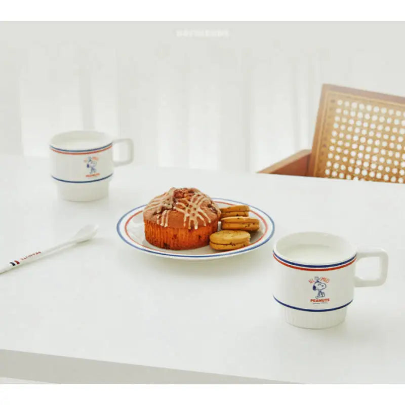 Bo Friends x Snoopy - Vintage Mug Coppell Set - Bo Friends - Kitchen Tools & Utensils - Harumio
