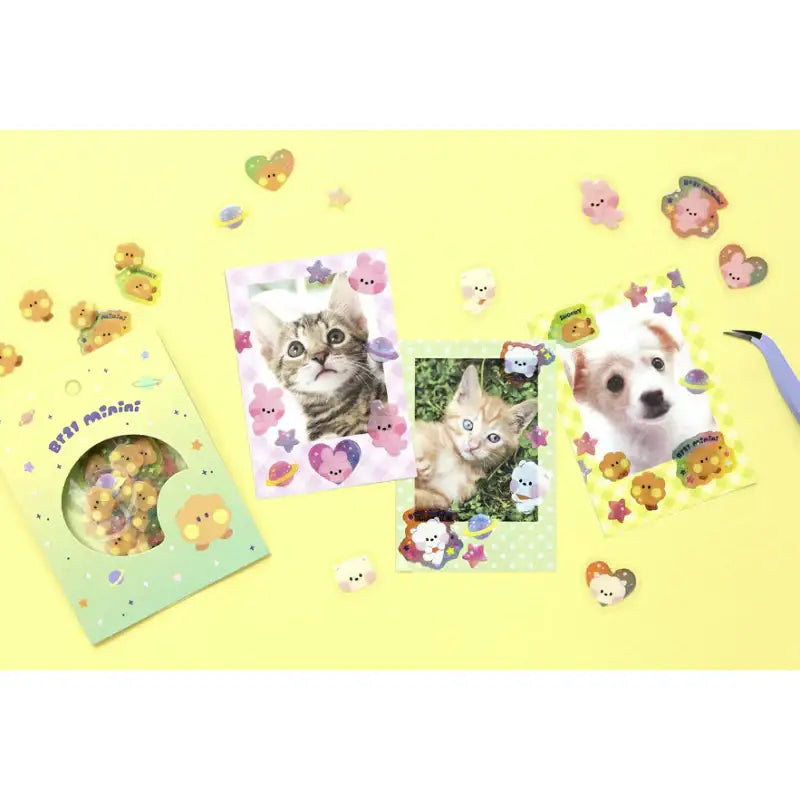 Monopoly x BT21 - Minini Flake Sticker - Monopoly - Stationery - Harumio
