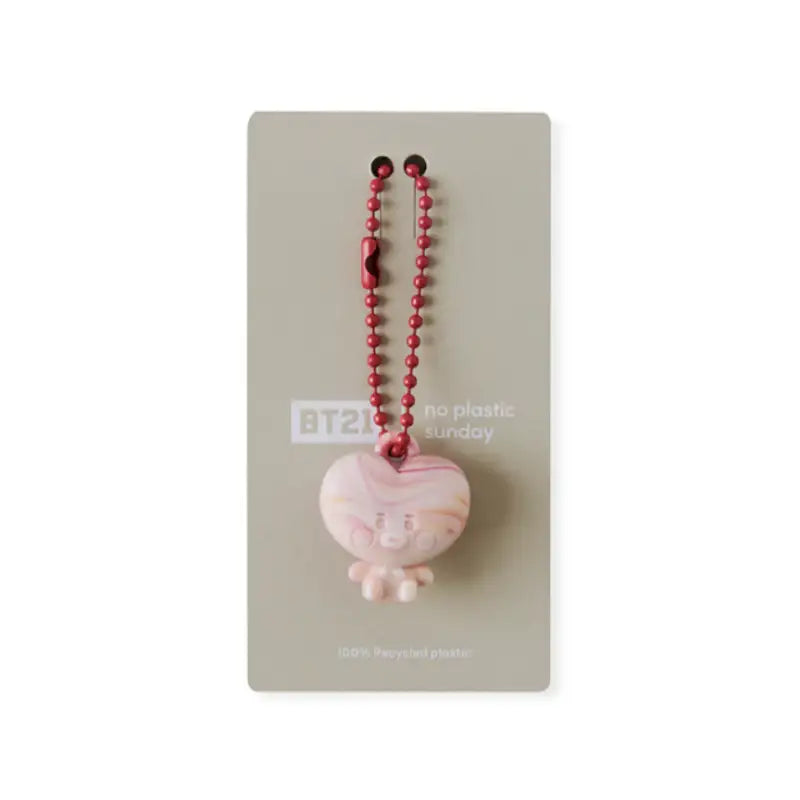 BT21 - No Plastic Sunday Recycled Keyring - BT21 - Keychain - Harumio